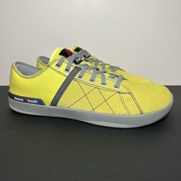 Reebok Shoes - Womens REEBOK CrossFit Low TR Yellow Athletic Shoes / Size 9